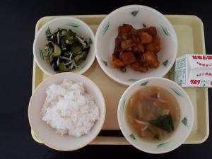 5月25日の給食の写真