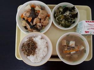 6月7日の給食の写真