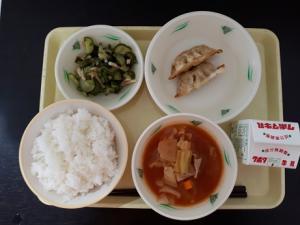 6月19日の給食の写真