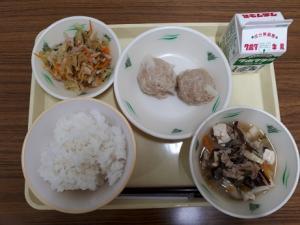 8月27日の給食の写真