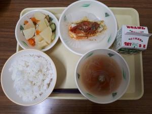 8月30日の給食の写真