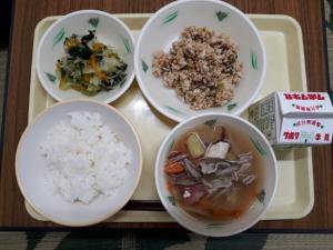 9月4日の給食の写真