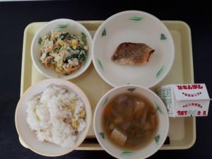 9月21日の給食の写真