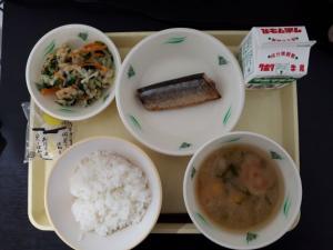 9月25日の給食の写真