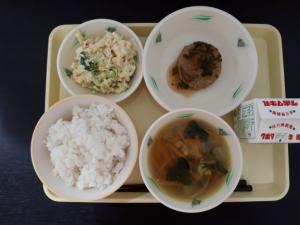 9月26日の給食の写真