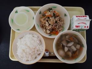 11月2日の給食の写真