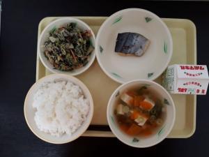 11月6日の給食の写真