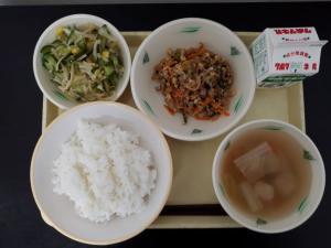 11月7日の給食の写真