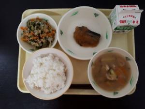 11月8日の給食の写真