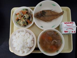 11月22日の給食の写真