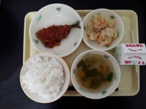 12月3日の給食の写真