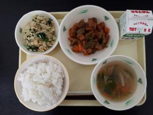 12月12日の給食の写真