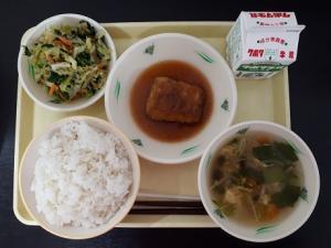 1月23日の給食の写真