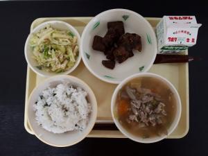 1月28日の給食の写真