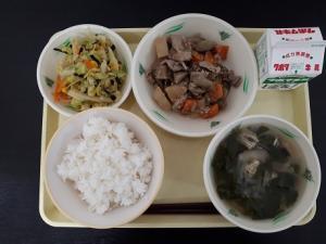 1月31日の給食の写真