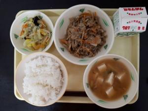 2月12日の給食の写真