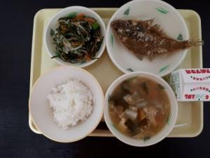 2月21日の給食の写真