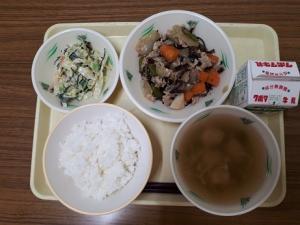 3月1日の給食の写真