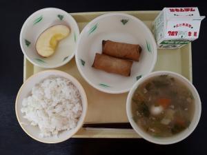 3月20日の給食の写真