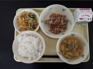 4月10日の給食の写真