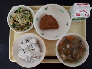 4月11日の給食の写真