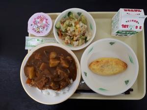 4月17日の給食の写真