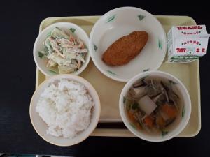 4月18日の給食の写真