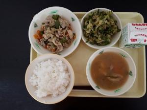 5月9日の給食の写真