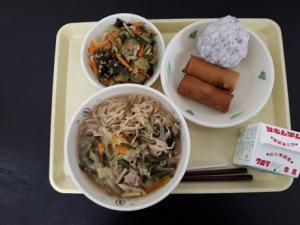 6月6日の給食の写真