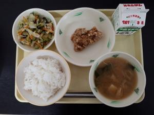 6月20日の給食の写真