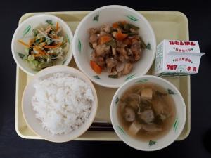 6月24日の給食の写真