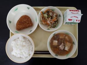 7月4日の給食の写真