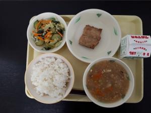 7月9日の給食の写真