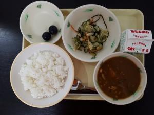 7月18日の給食の写真