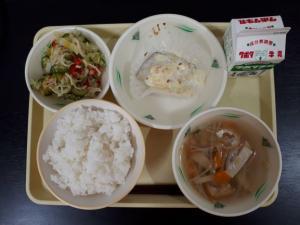 9月5日の給食の写真