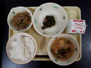 9月9日の給食の写真