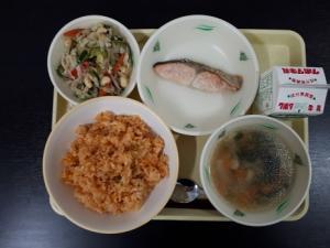 9月27日の給食の写真