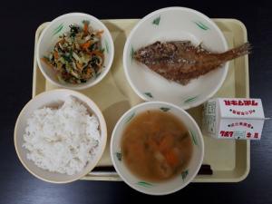 10月10日の給食の写真