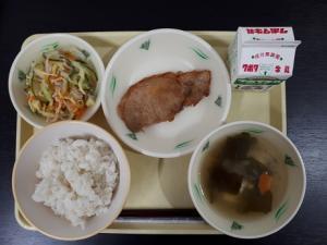 10月16日の給食の写真