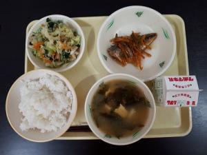 10月21日の給食の写真