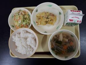 10月31日の給食の写真