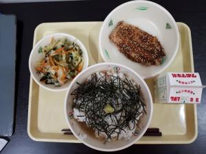 11月1日の給食の写真