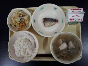 11月12日の給食の写真