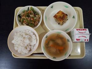 11月20日の給食の写真