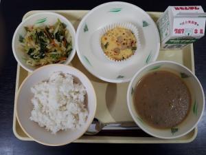 1月22日の給食の写真