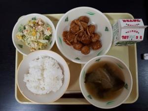1月23日の給食の写真