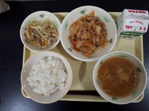 4月8日の給食の写真