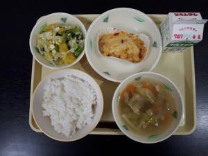 4月10日の給食の写真