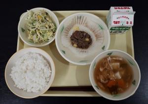 4月20日の給食の写真