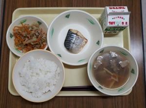 5月18日の給食の写真